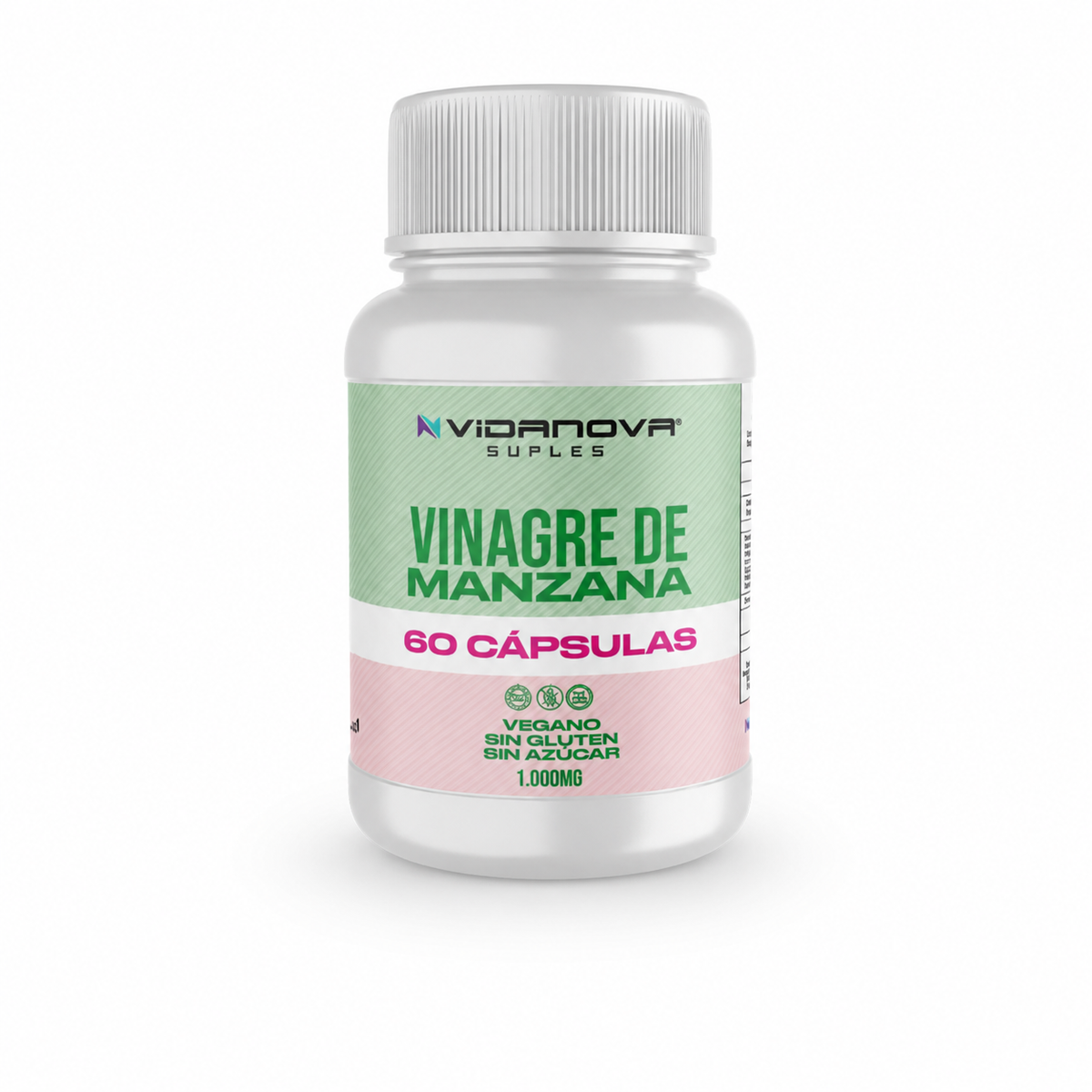 VINAGRE DE MANZANA 60 CAPS