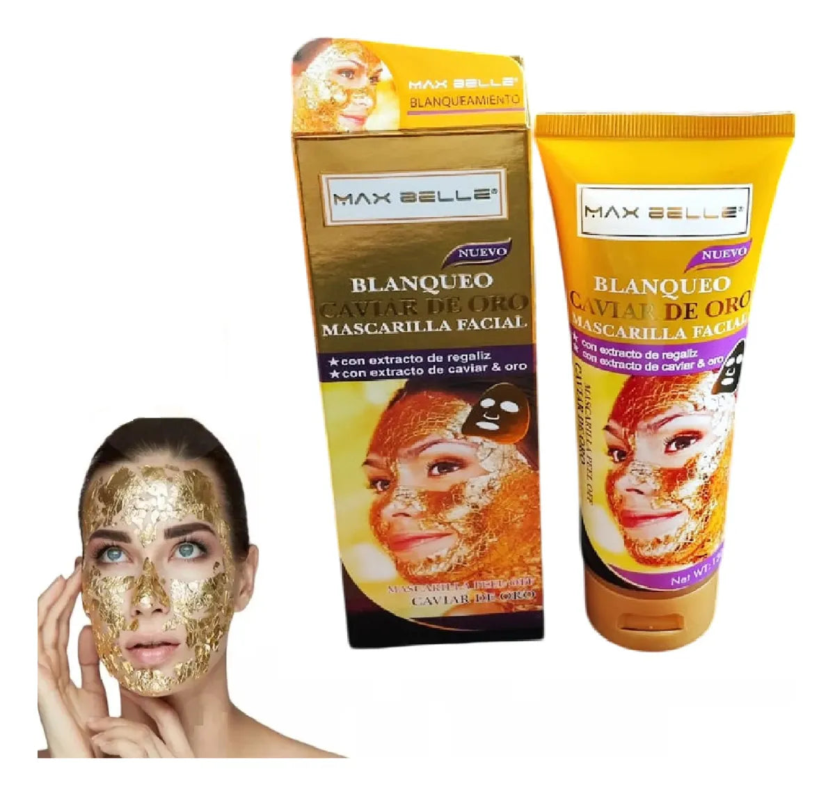 Mascarilla facial Gold Mask