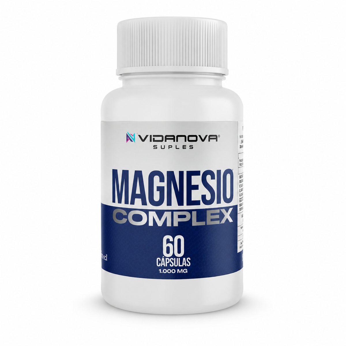 Magnesio Complex 1000 mg – 60 Cápsulas