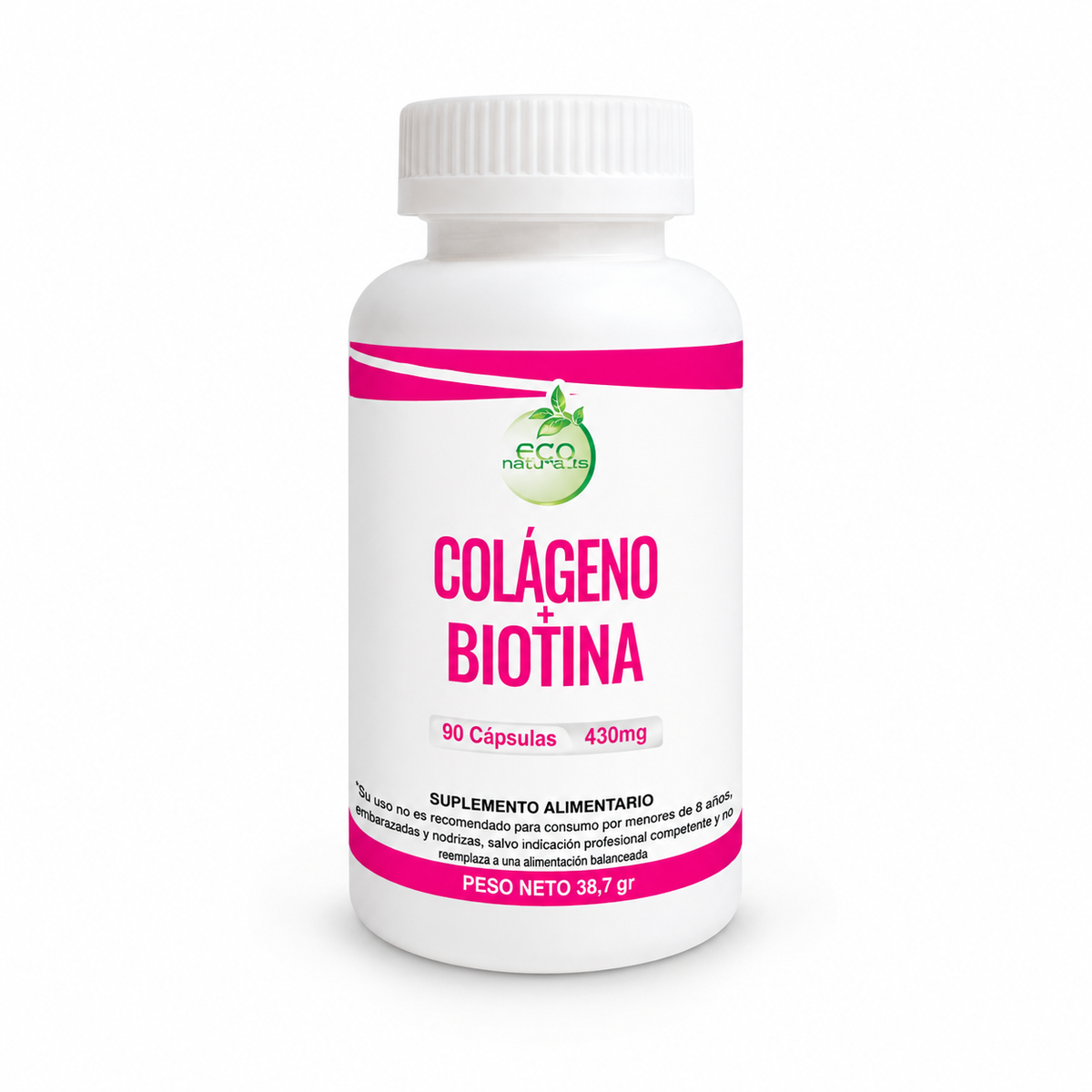 Colágeno + Biotina – 90 Cápsulas