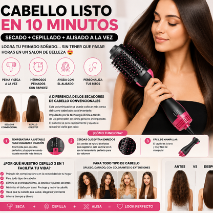 Cepillo 3 en 1
