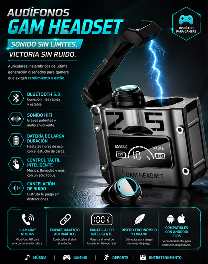 Auriculares inalámbricos M25