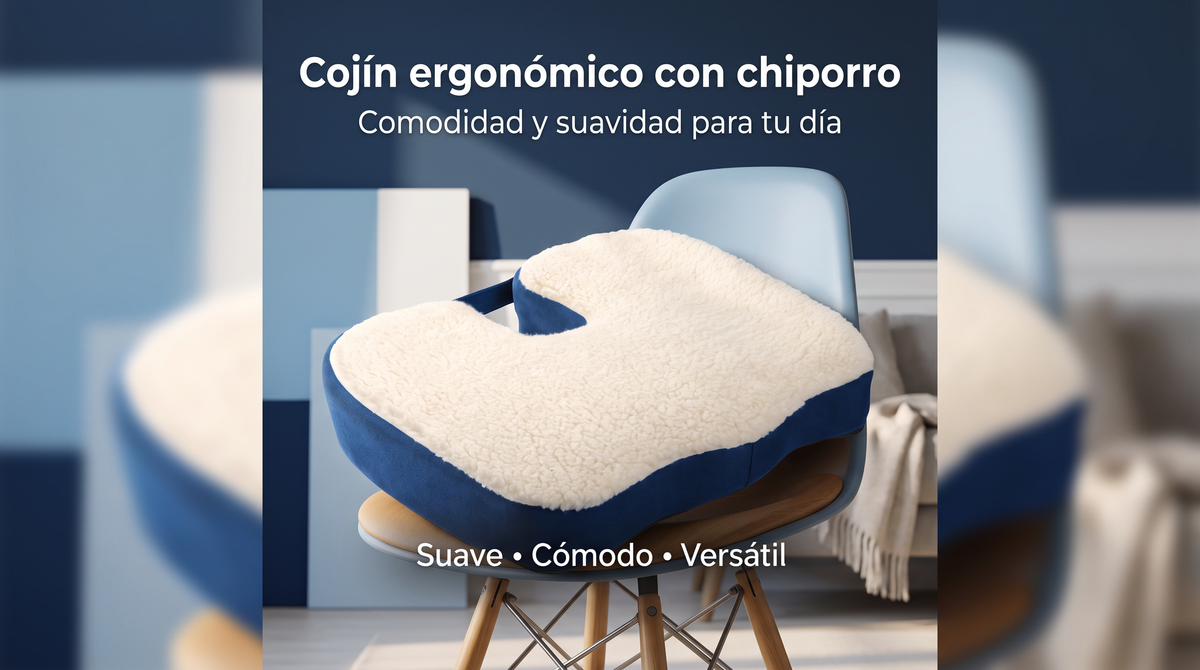 COJÍN ERGONÓMICO CON CHIPORRO